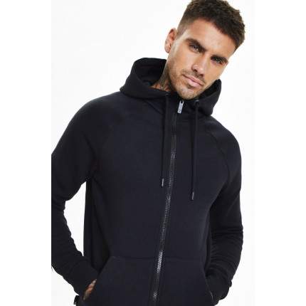 CORE FULL ZIP HOODIE – BLACK