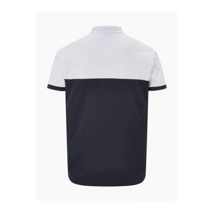 BLOCK POLO SHIRT – ANTHRACITE/WHITE