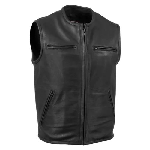 Men’s Black ‘Steerhide’ Premium Leather