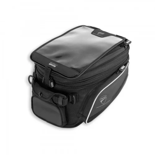 Tank bag with tank-lock fastener Multistrada