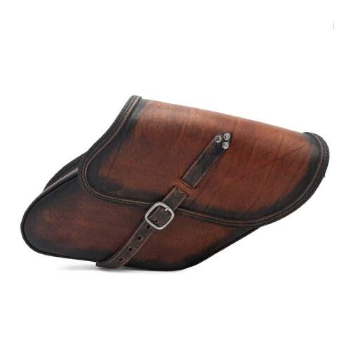Leather saddlebag