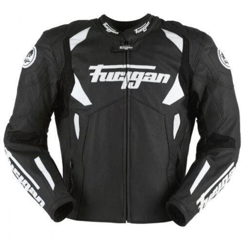 Black Motorbike Racing Leather Jacket