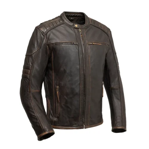 Men’s Leather Motorcycle Jacket